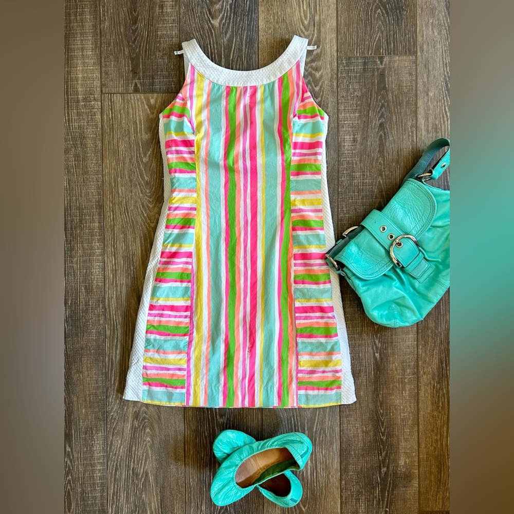Size 4 Striped Lilly Pulitzer Shift Dress